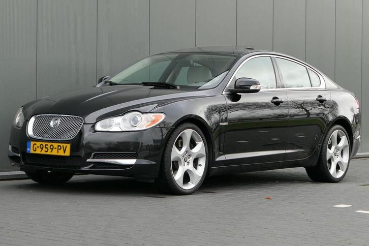 Jaguar XF 4.2 V8 SV8 Supercharged Youngtimer Schuifdak, Auto's, Jaguar, Bedrijf, Te koop, XF, ABS, Achteruitrijcamera, Airbags