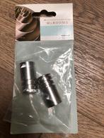 MyROOMS set gordijnroede eindkappen 16mm - Nieuw, Huis en Inrichting, Stoffering | Gordijnen en Lamellen, Minder dan 50 cm, Nieuw