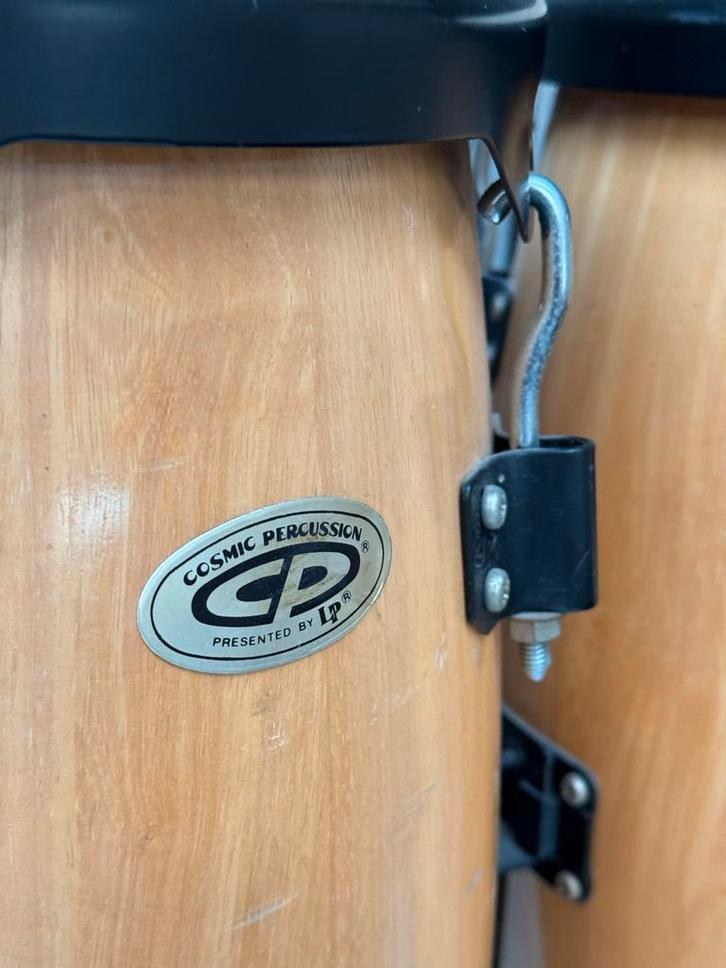 CP Conga's met Standaard - Weinig Bespeeld, Muziek en Instrumenten, Percussie, Gebruikt, Trommel, Ophalen of Verzenden