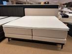 Boxspring 180x200 Beige Direct/Leverbaar/Enschede E-7195, #Boxspring#180#Beige#2-persoons#Modern, Beige, Ophalen of Verzenden