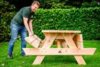 Douglas picknicktafel stoer, robuust en duurzaam (Houtmoat), Tuin en Terras, Picknicktafels, Info@houtmoat.nl, Nieuw, Ophalen of Verzenden