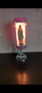 Maria in kaars met verlichting, Ophalen of Verzenden
