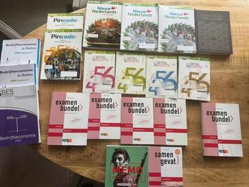 VWO 6 schoolboeken (E en M) beschikbaar voor biedingen