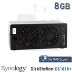 Synology DiskStation DS1815+ 8GB refurbished met DSM 7.3 !, Computers en Software, NAS, Info@synology.com, Synology, Refurbished