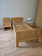 Eenpersoons bed met verstelbare lattenbodem, Huis en Inrichting, Ophalen, 90 cm, Eenpersoons, Zo goed als nieuw