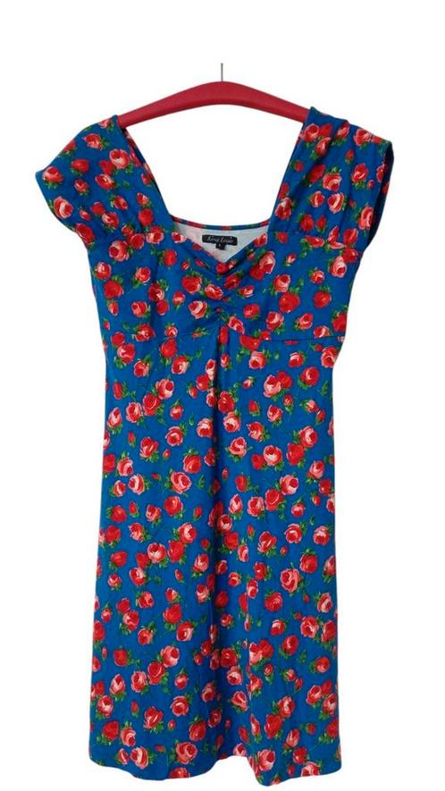 kleurrijke retro  King Louie jurk  maat L, Kleding | Dames, Jurken, Nieuw, Maat 42/44 (L), Rood, Boven de knie, Ophalen of Verzenden