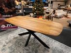 Eettafel Deens mangohout 180 Direct/Leverbaar/Enschede E6048, Huis en Inrichting, Tafels | Eettafels, Nieuw, Vijf personen of meer