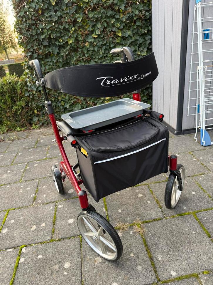 Travixx De Luxe Rollator te koop, Diversen, Rollators, Zo goed als nieuw, Ophalen