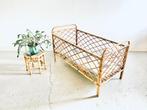 Vintage ledikant jaren 50/60 peuter bed kind, Ophalen, Gebruikt, Ledikant