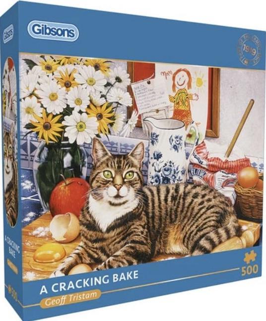 Gibsons - A Cracking Bake - 100XXL stukjes, Hobby en Vrije tijd, Denksport en Puzzels, Nieuw, Legpuzzel, Minder dan 500 stukjes