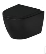 Keralux Vortex wandcloset mat zwart randloos, Ophalen, Nieuw