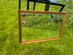 Brocante spiegel gouden lijst 91x59 cm - gratis, Ophalen of Verzenden, Rechthoekig, Minder dan 100 cm
