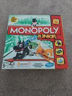 Monopoly Junior Bordspel, Een of twee spelers, Ophalen of Verzenden, Zo goed als nieuw, Hasbro