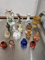 vaasjes mini 16 stuks letterbakbeelden, Huis en Inrichting, Woonaccessoires | Vazen, Ophalen of Verzenden, 'T Olde Gre-j, Info@toldegrej.nl