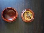 Houten tabaksdoosje General George Washington, Verzamelen, Rookartikelen, Aanstekers en Luciferdoosjes, Ophalen of Verzenden, Gebruikt