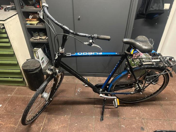Batavus fuego stationsfiets, Fietsen en Brommers, Fietsen | Heren | Herenfietsen, Gebruikt, Batavus, 65 cm of meer, Versnellingen