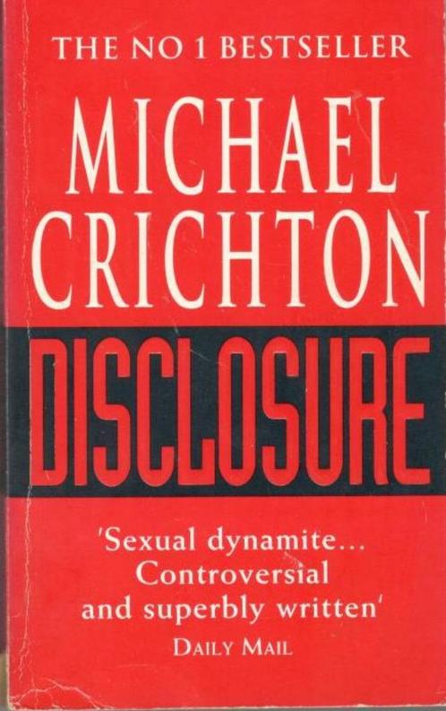 Michael Crichton : disclosure / thriller., Boeken, Taal | Engels, Gelezen, Ophalen of Verzenden