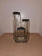 Te koop glazen voorraad potten, Huis en Inrichting, Ophalen of Verzenden, Zo goed als nieuw, Glas, Pot, Bus of Blik