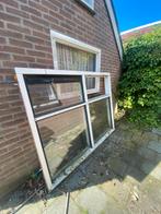 Viervaks kozijn met ventilatierooster, Doe-het-zelf en Verbouw, Kozijnen en Schuifpuien, Ophalen, Gebruikt, Raamkozijn, 150 tot 225 cm