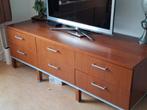 Dressoir met 6 lades - 173cm breed, Huis en Inrichting, Kasten | Dressoirs, Ophalen, Gebruikt, 150 tot 200 cm, Metaal