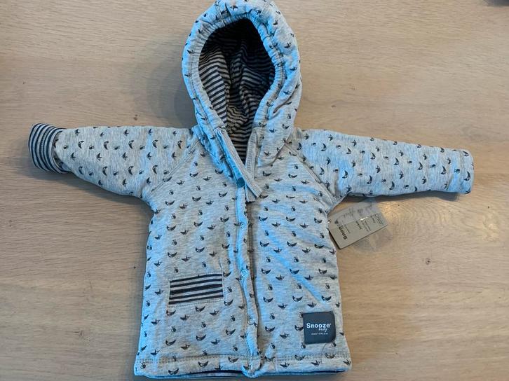 Reversible jasje maat 56, Kinderen en Baby's, Babykleding | Maat 56, Nieuw, Jongetje, Jasje, Ophalen of Verzenden