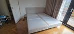 Auping Boxspring 200x200, Ophalen, Crème, Tweepersoons, Zo goed als nieuw