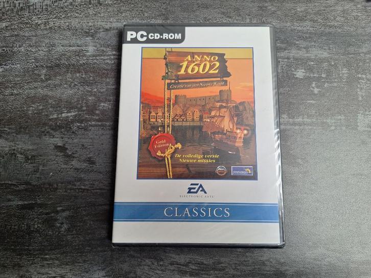 Anno 1602 Gold Edition – PC game – Geseald - Nieuw, Spelcomputers en Games, Games | Pc, Nieuw, Strategie en Constructie, 1 speler