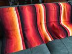 Geweven plaid / kleed / in toffe retro kleurtjes 💛🧡❤️🖤, Huis en Inrichting, Woonaccessoires | Wanddecoraties, Ophalen of Verzenden