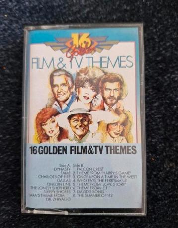 Cassettebandje 16 Golden Film&Tv Themes beschikbaar voor biedingen