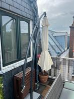 Zweef parasol Ø 300cm Ecru, Ophalen, Nieuw, Zweefparasol