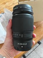 Nikkor Z 24-200 mm f/4-6.3 VR incl. Hoya PrimeXS uv filter, Audio, Tv en Foto, Fotografie | Lenzen en Objectieven, Ophalen of Verzenden