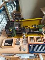 Proxxon machines met vele assortiment zie foto's, Ophalen, Metaaldraaibank
