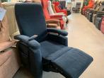 Outlet Fitform sta op relax stoel 3 motoren gratis bezorgd, Blauw, Stof, Eén, Verzenden