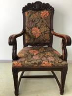 Antieke Kasteelstoel, Antiek en Kunst, Antiek | Meubels | Stoelen en Banken, Ophalen