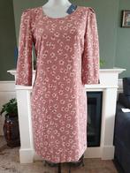 Terre Bleue oud roze bloemen jurkje jurk 36 S Gratis Verz., Zo goed als nieuw, Knielengte, Roze, Maat 36 (S)