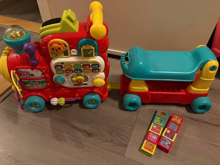 Vtech treintje, Kinderen en Baby's, Speelgoed | Vtech, Zo goed als nieuw, Ophalen