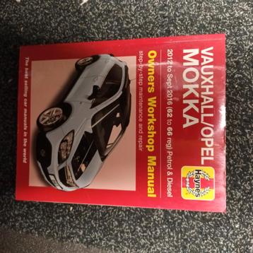 Werkplaatshandboek Opel Mokka 2012-2016 beschikbaar voor biedingen