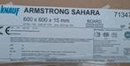 Gevraagd: 4x Knauf Armstrong Sahara 60x60x15 platen, Ophalen