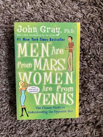 John Gray, Men are from Mars, women are from Venus beschikbaar voor biedingen