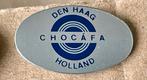 Chocáfa Den Haag Speldje - Goed doel!, Verzamelen, Speldjes, Pins en Buttons, Ophalen of Verzenden, Gebruikt, Stad of Land, Speldje of Pin