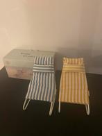 Maileg Strandstoelen Ligstoelen - Nieuw in Doos!, Verzamelen, Poppenhuizen en Toebehoren, Ophalen of Verzenden, Nieuw, Overige typen