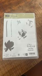 Stampin up lotus blossom, Hobby en Vrije tijd, Ophalen of Verzenden, Zo goed als nieuw, Clearstamp