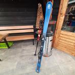 Te koop set Salomon skies 1.65m in goede staat kleur blauw, Ophalen of Verzenden, 160 tot 180 cm, Ski's, Salomon