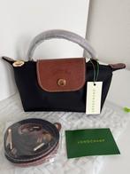 Longchamp Le Pliage mini inclusief schouderband!, Verzenden, Nieuw, Zwart, Handtas