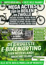 Gazelle Grenoble elektrische fiets met voorwiel motor!, Fietsen en Brommers, Elektrische fietsen, Ophalen of Verzenden, Zo goed als nieuw