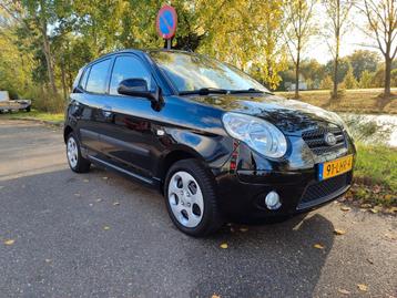 Kia Picanto 1.0 2010 Zwart beschikbaar voor biedingen