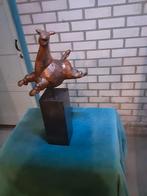 Bronzen beelden, Ophalen of Verzenden, Zo goed als nieuw, Paard, Beeldje of Figuurtje