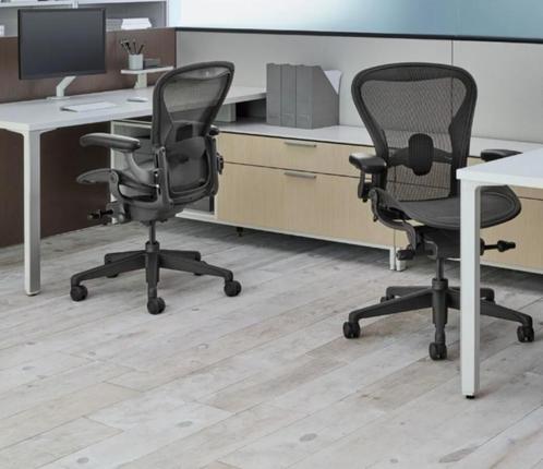VIJF DAGEN VRIJ OP ZICHT? JAZEKER, DE H-MILLER AERON?, Huis en Inrichting, Bureaustoelen, Nieuw, Bureaustoel, Zwart, Ergonomisch