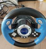 Stuur met vibratie voor de Playstation 2, Spelcomputers en Games, Ophalen, Zo goed als nieuw, Stuur of Pedalen, PlayStation 2
