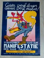 Manifestatie Den Haag Malieveld Poster, Ophalen of Verzenden, A1 t/m A3, Overige onderwerpen, Rechthoekig Staand